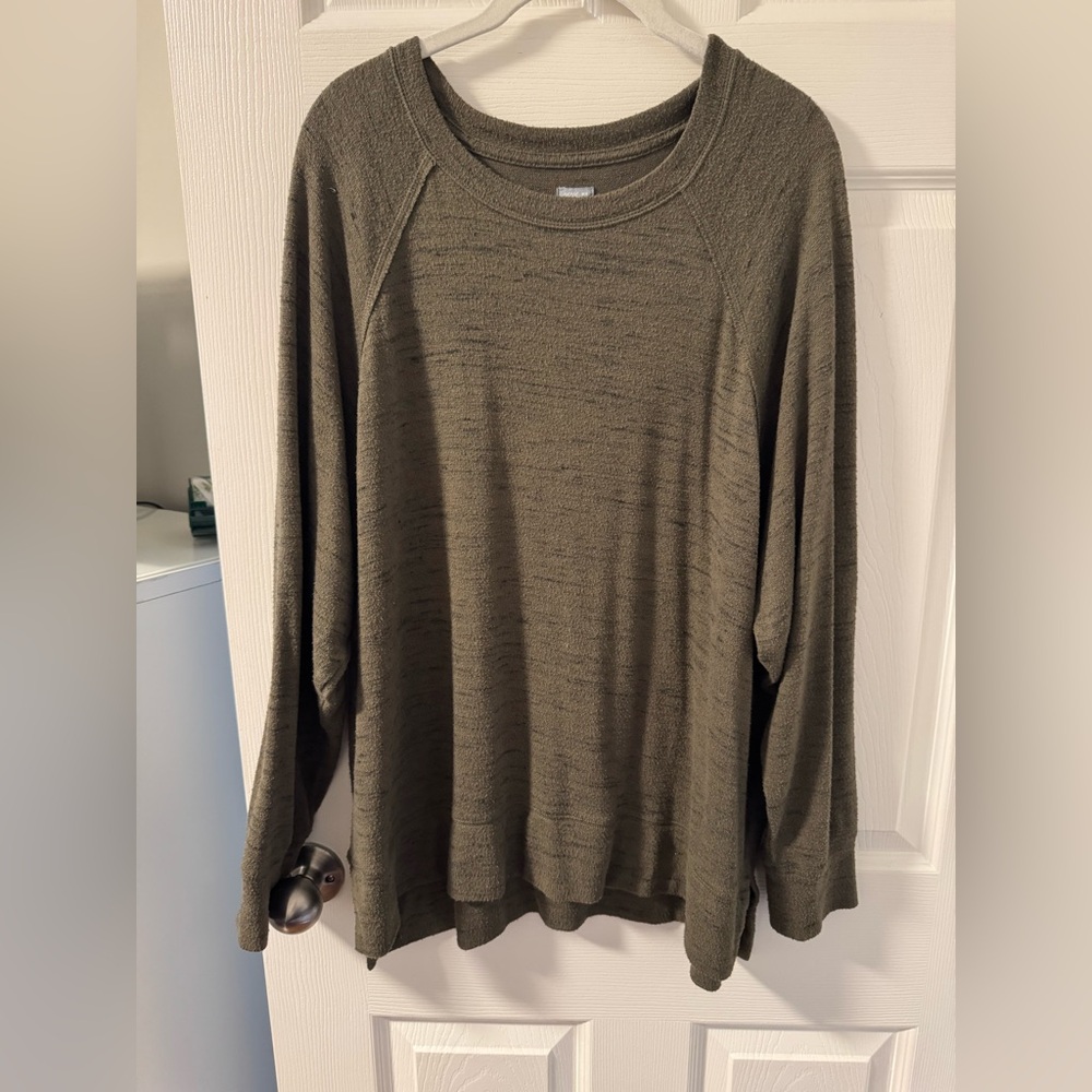 Oversized Aerie Olive Sweater